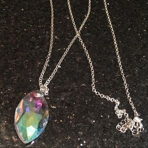 Iridescent Stone Necklace